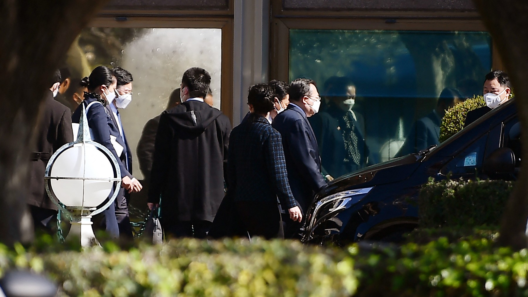 La delegación china llega la cumbre de Roma con EEUU (AFP)