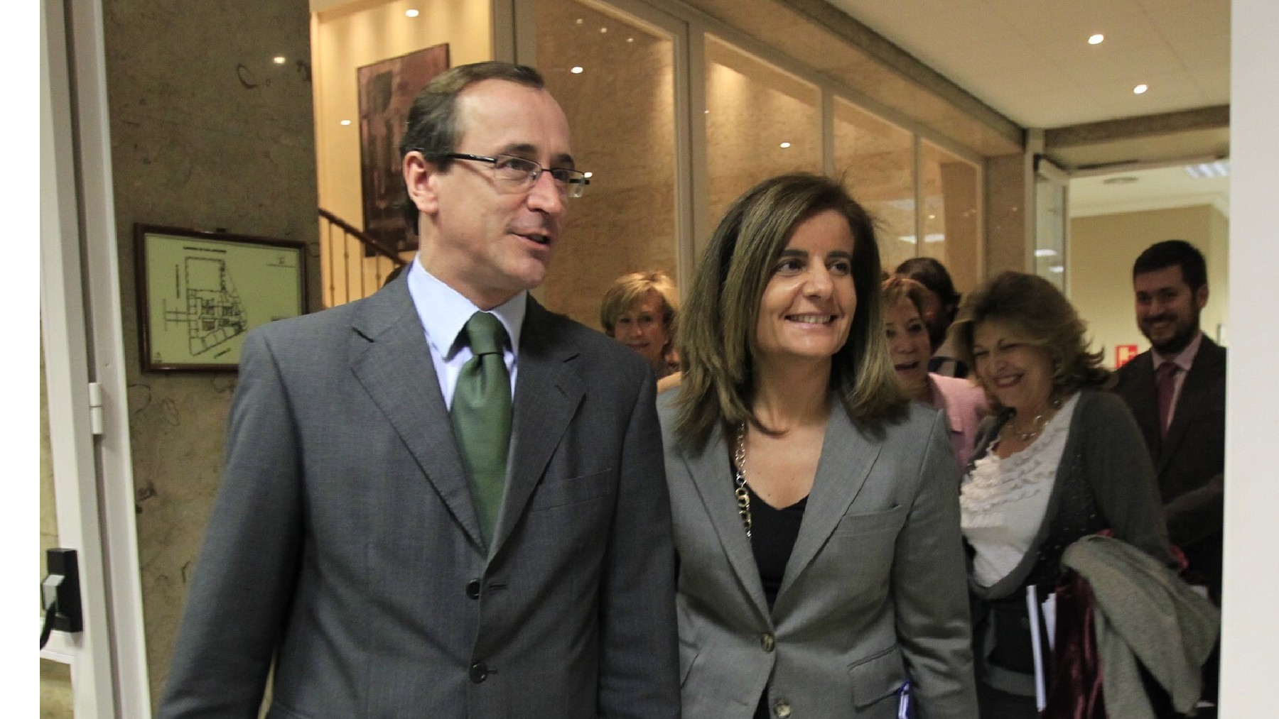 Alfonso Alonso y Fátima Báñez