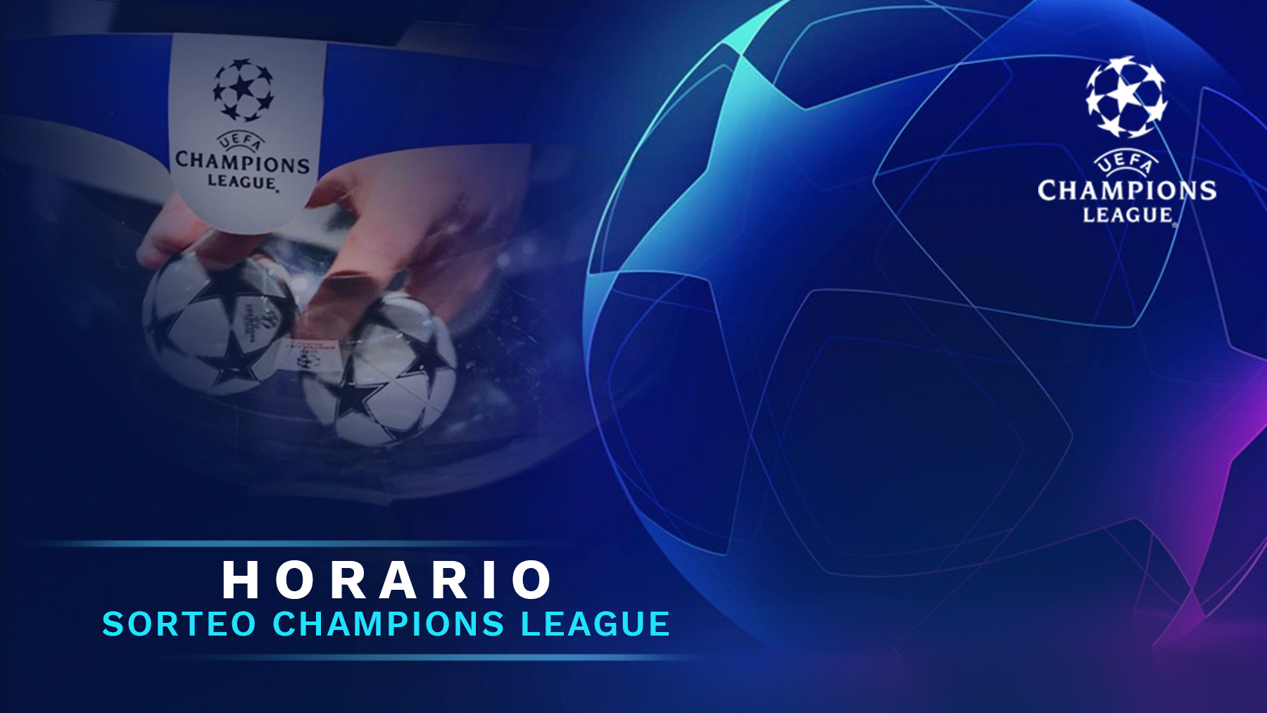 Dónde ver el sorteo de Champions League online en directo