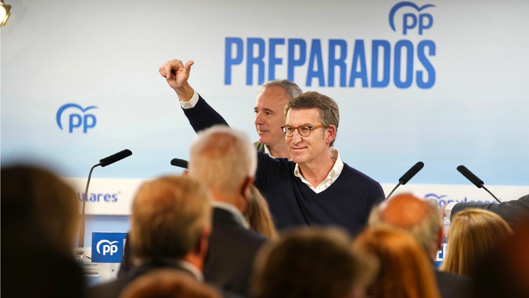 El nuevo líder del PP, Alberto Núñez Feijóo.