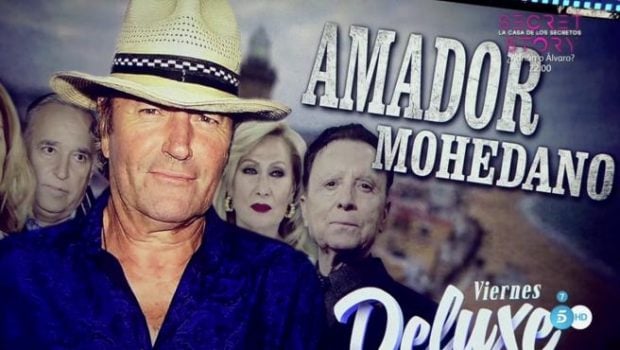 Amador Mohedano será el invitado de 'Viernes Deluxe'