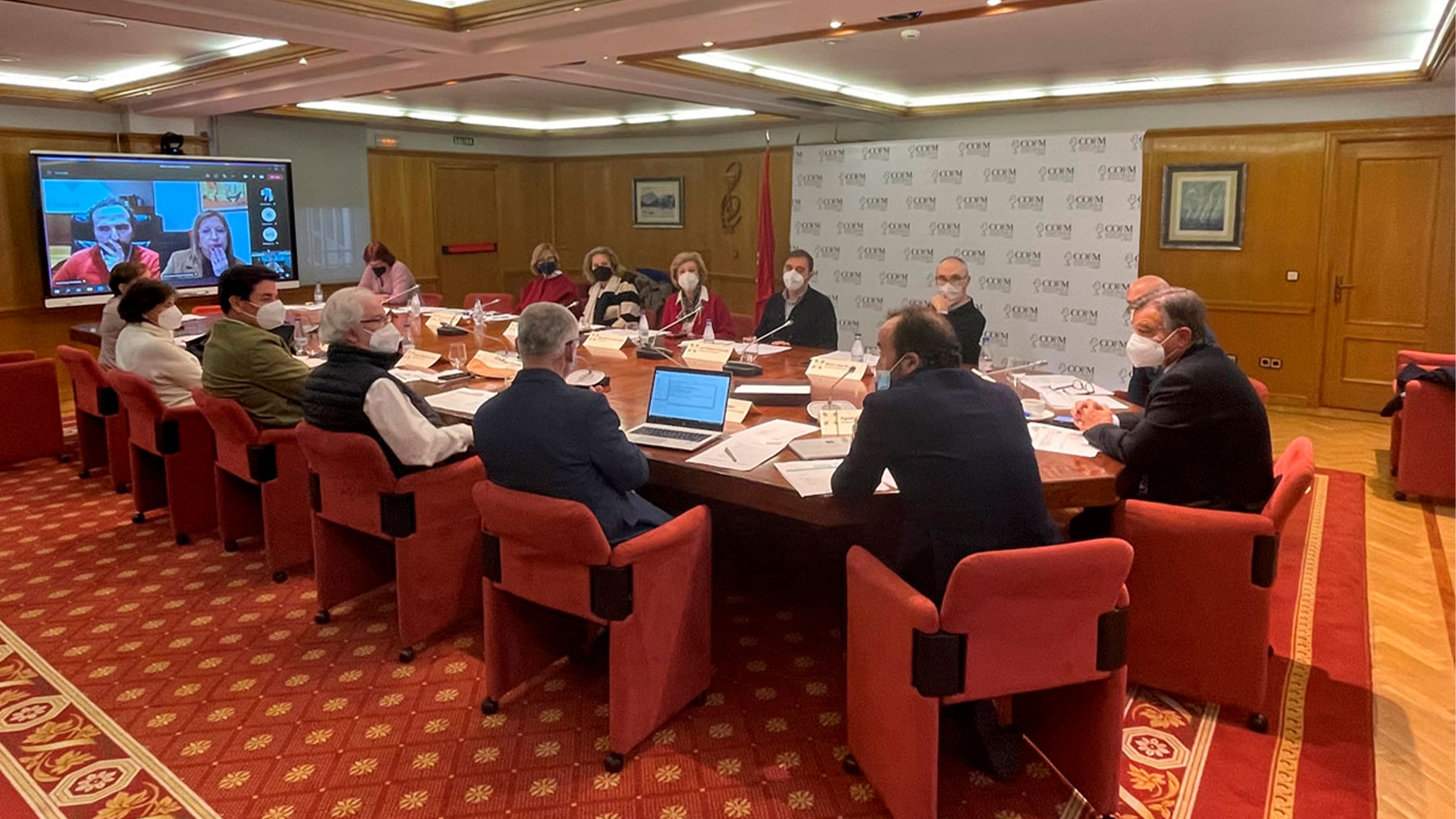 Reunión del Comité Organizador de Infarma Madrid 2022.