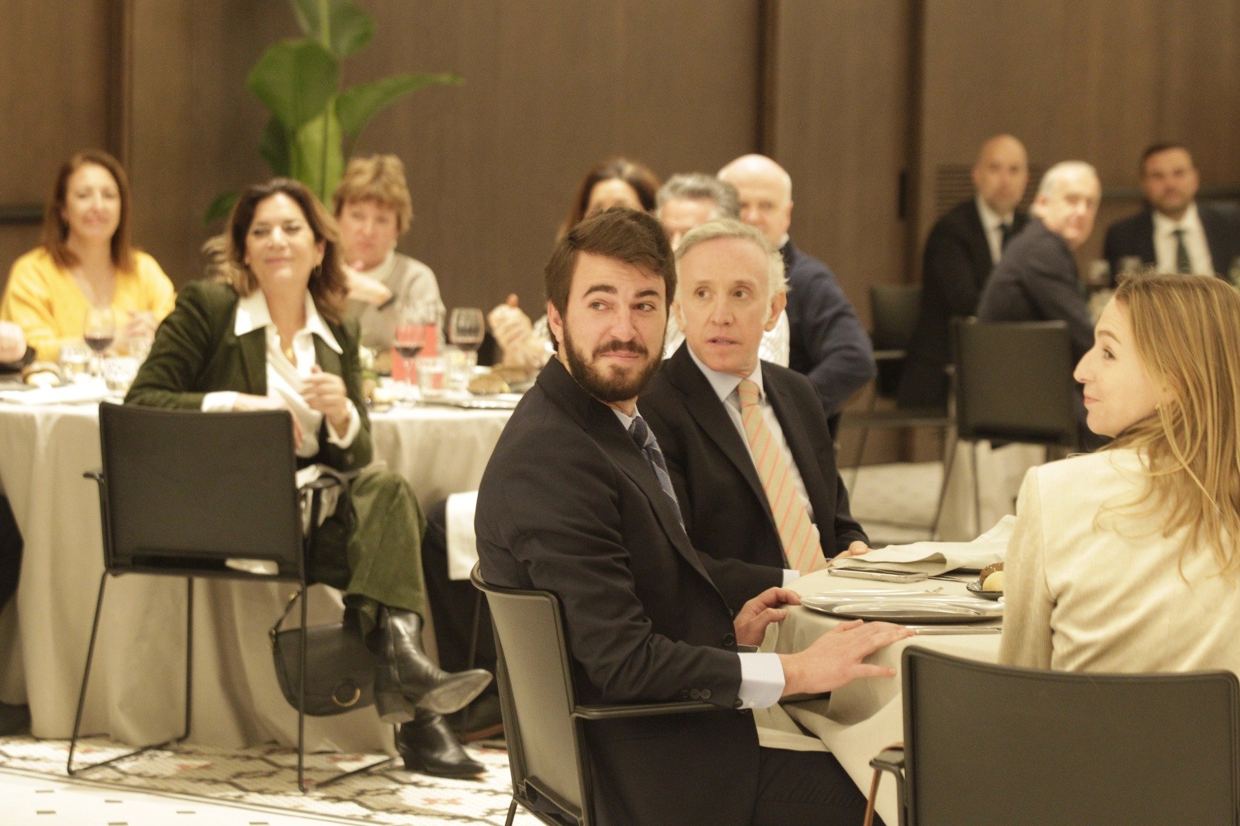 El futuro vicepresidente de Castilla y León, Juan García-Gallardo, acudió al acto