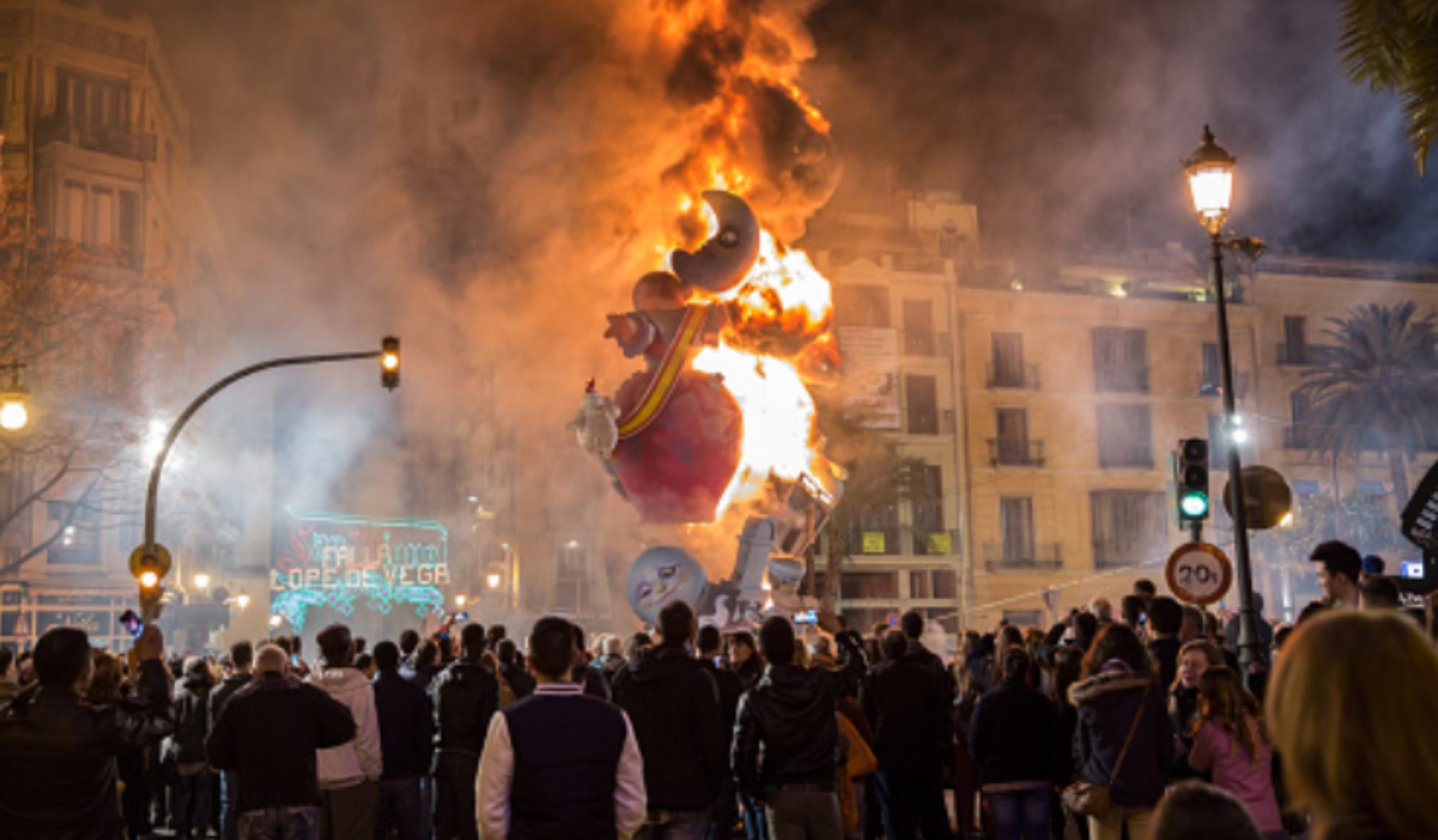 Horario de la Cremà de la falla en la Plaza del Ayuntamiento de Valencia