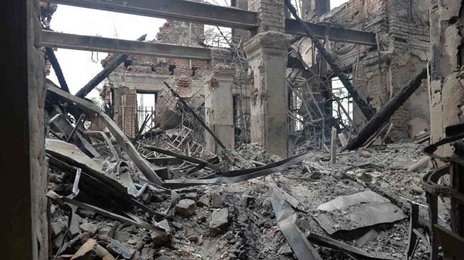 Al menos 50 muertos en el bombardeo ruso de un cuartel del Ejército ucraniano en Mykolaiv