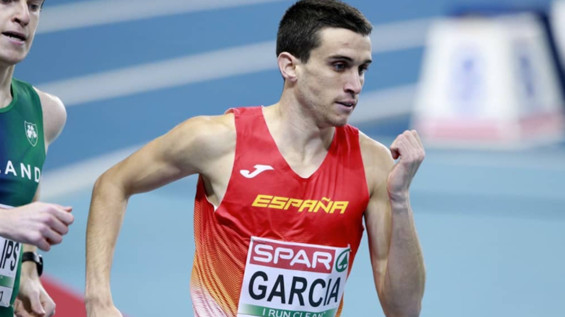 Mariano García, campeón del mundo de 800 metros en pista cubierta