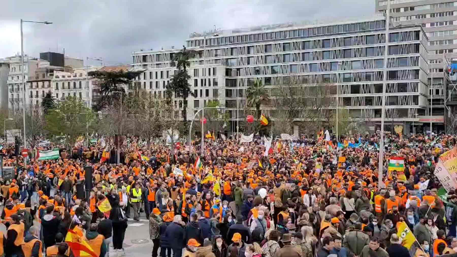 Manifestación del 20-M en Madrid