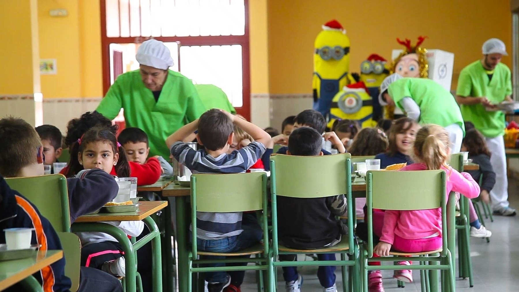 Comedor escolar. (Foto: Europa Press)