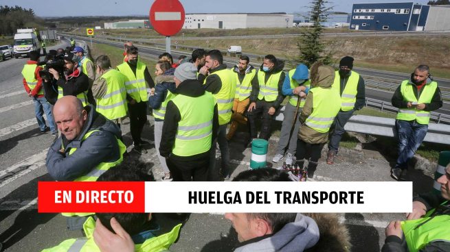 Directo huelga de transporte y camioneros