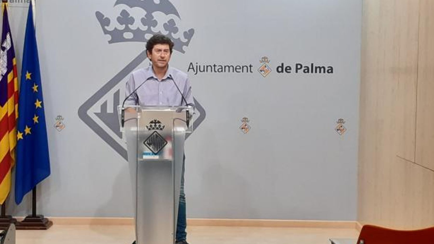 El concejal de Participación Ciudadana del Ayuntamiento de Palma, Alberto Jarabo.