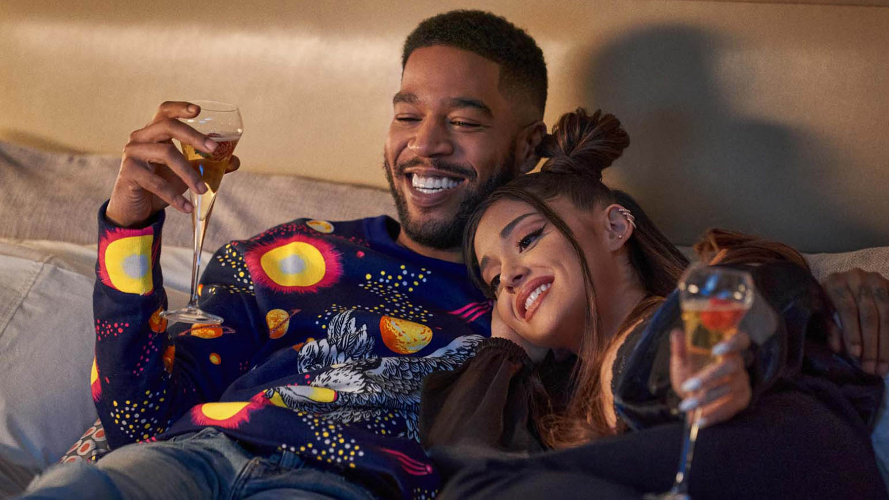 Kid Cudi junto a Ariana Grande en ‘No mires arriba’ (Netflix)