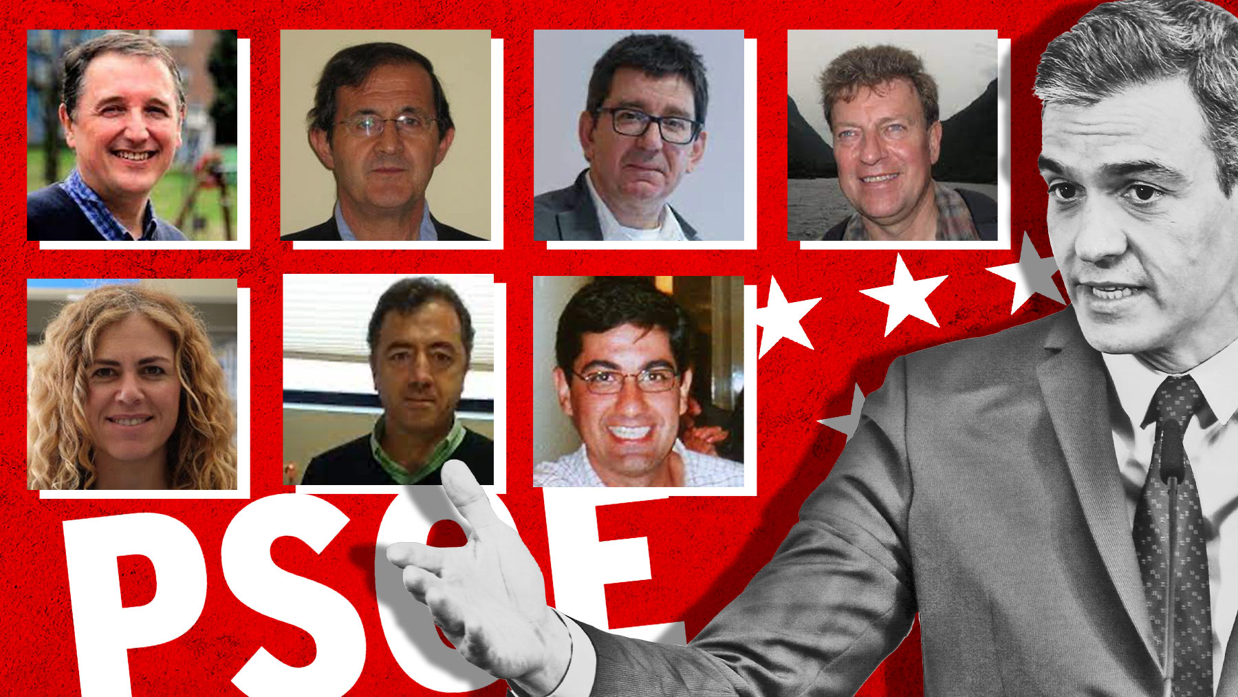 Pedro Sánchez y 7 de los autores del informe FOESSA que fueron asesores de su Gobierno.
