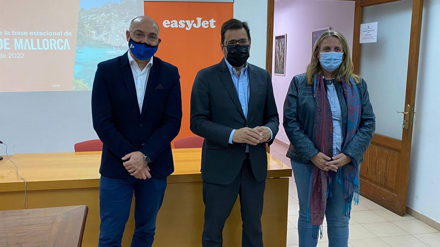 El director general de easyJet en el sur de Europa, Javier Gándara, presenta los planes para la temporada de verano y la reapertura de la base estacional de la compañía en Palma. – EUROPA PRESS