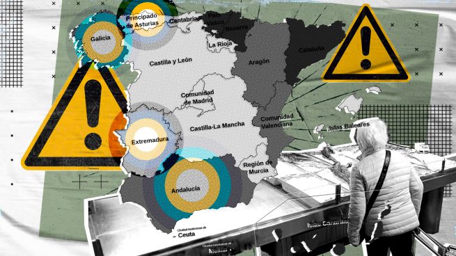 Los supermercados de Andalucía, Galicia, Extremadura y Asturias, los más dañados por el desabastecimiento