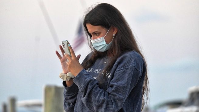 desbloquear iPhone mascarilla