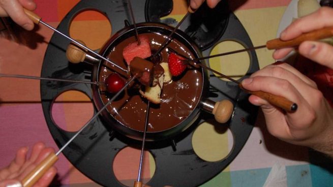 Fuente de chocolate