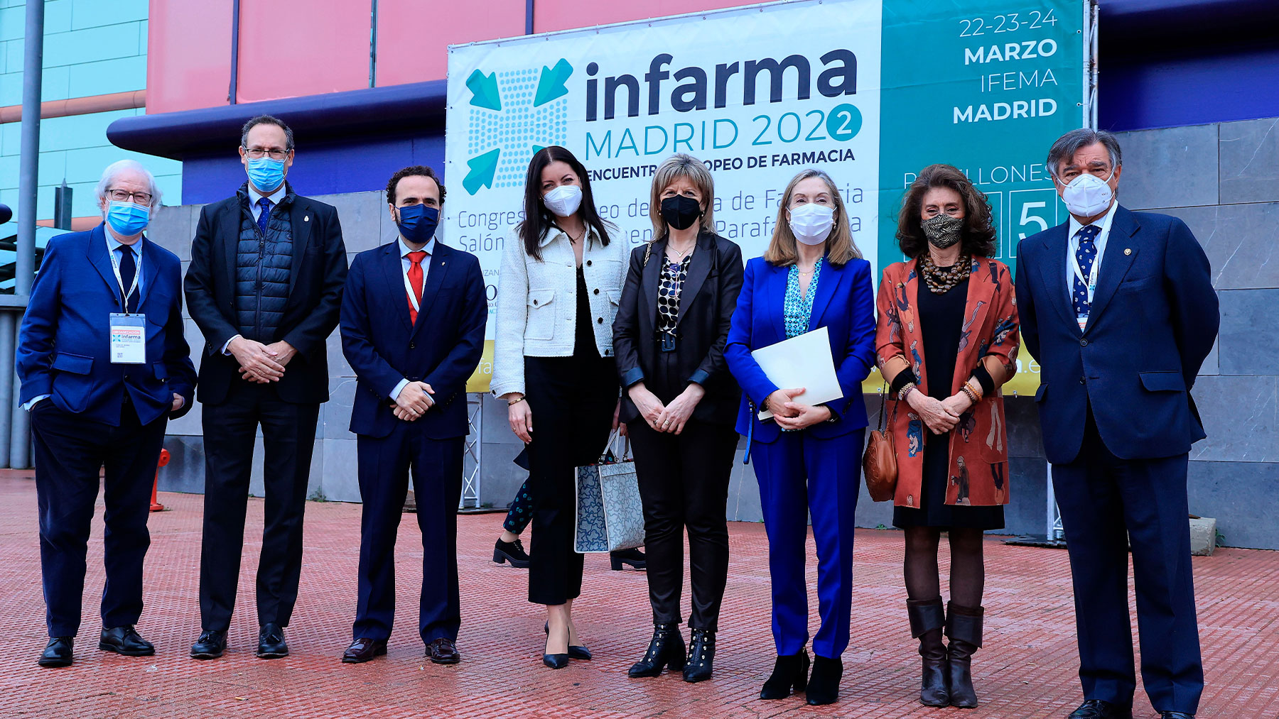 Foto de familia de los organizadores de Infarma Madrid 2022.