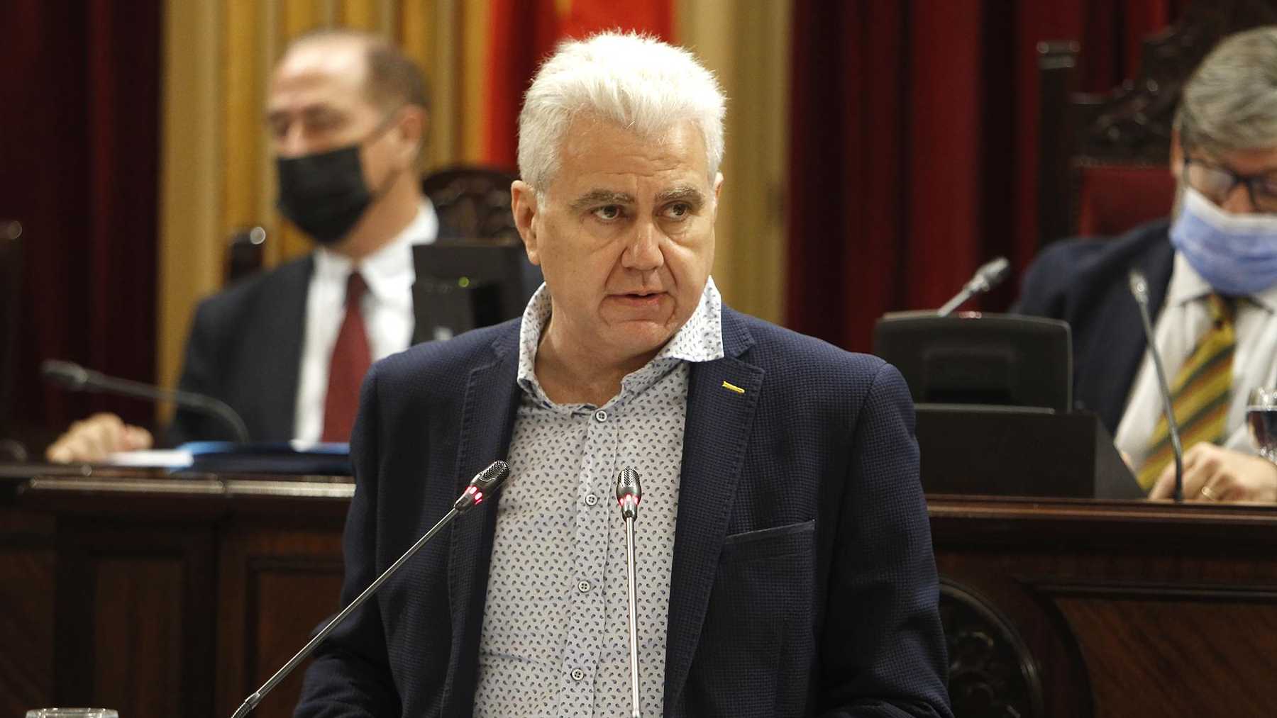 El diputado y portavoz del Grupo Parlamentario El PI-Proposta en el Parlament, Josep Melià. – Isaac Buj – Europa Press.