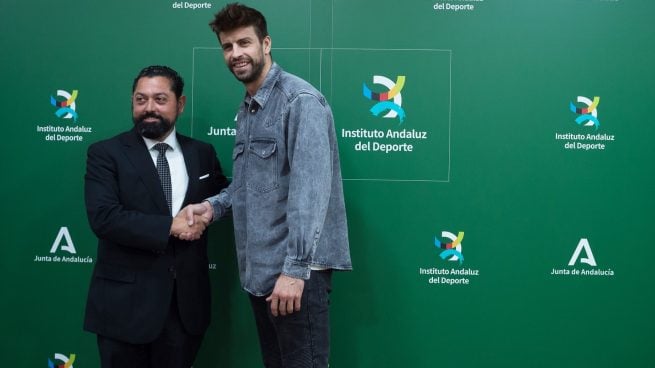 Gerard Piqué en Málaga.