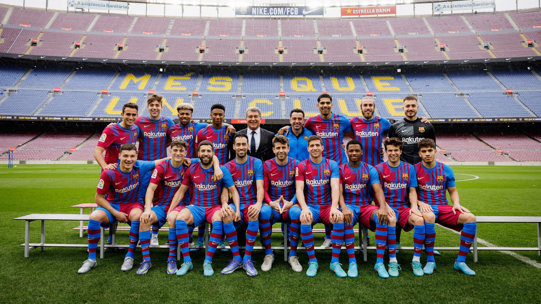 Jutglá, Abde, Araujo, entre los jugadores ‘Made in La Masía’ del Barça.
