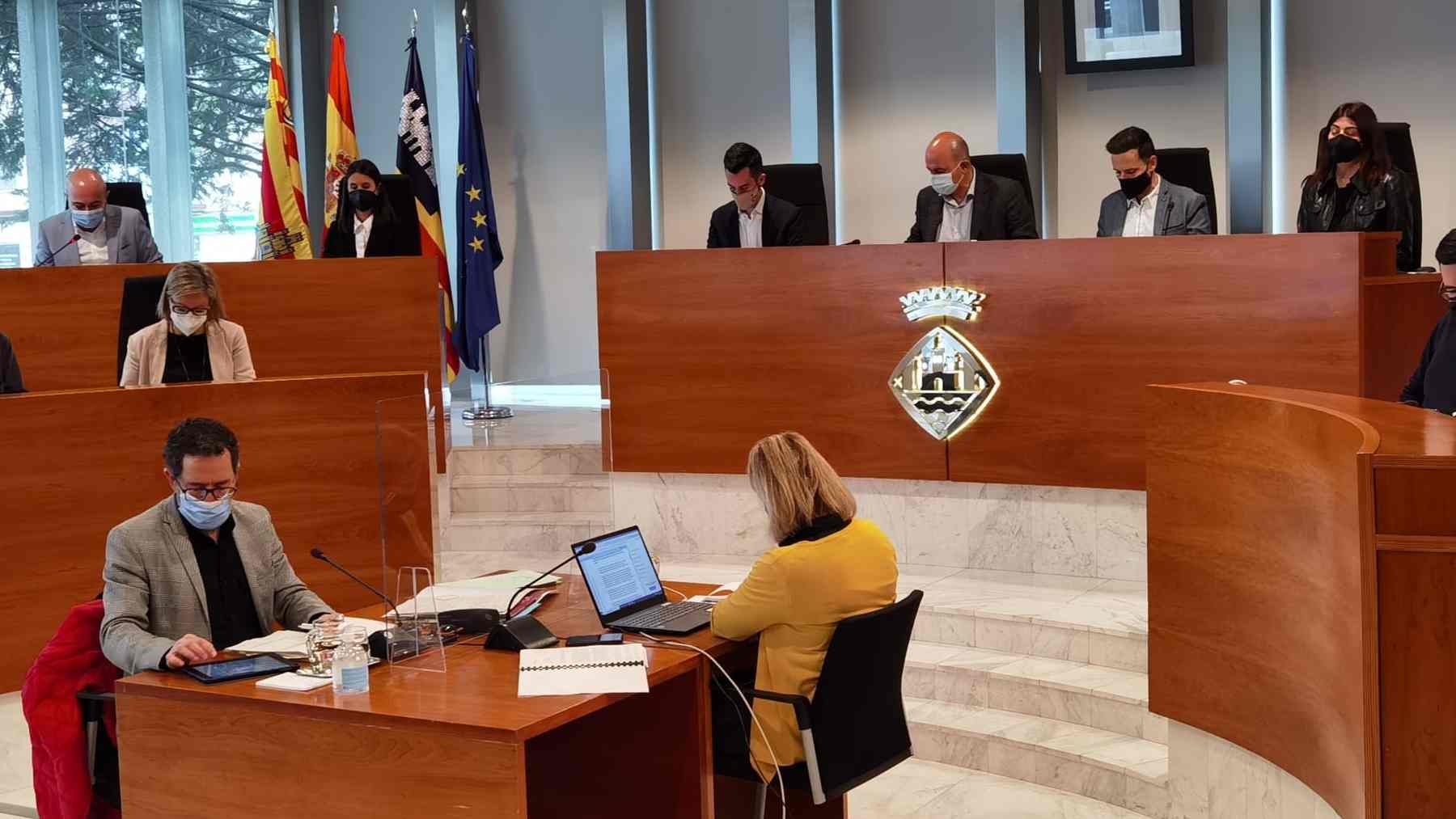 Pleno de marzo del Consell de Ibiza.