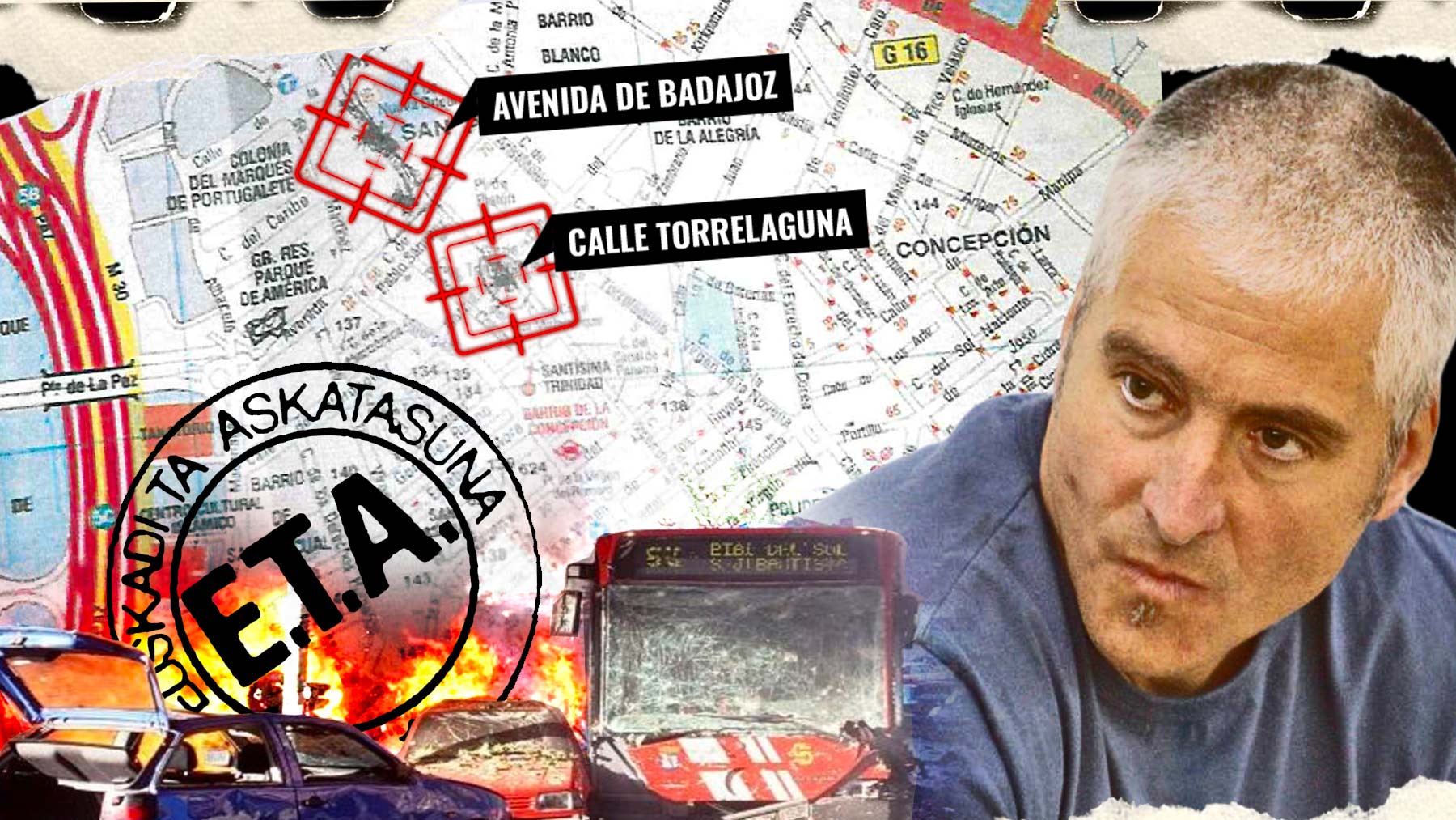 Informe clave de la Policía sobre el atentado en la avenida de Badajoz.