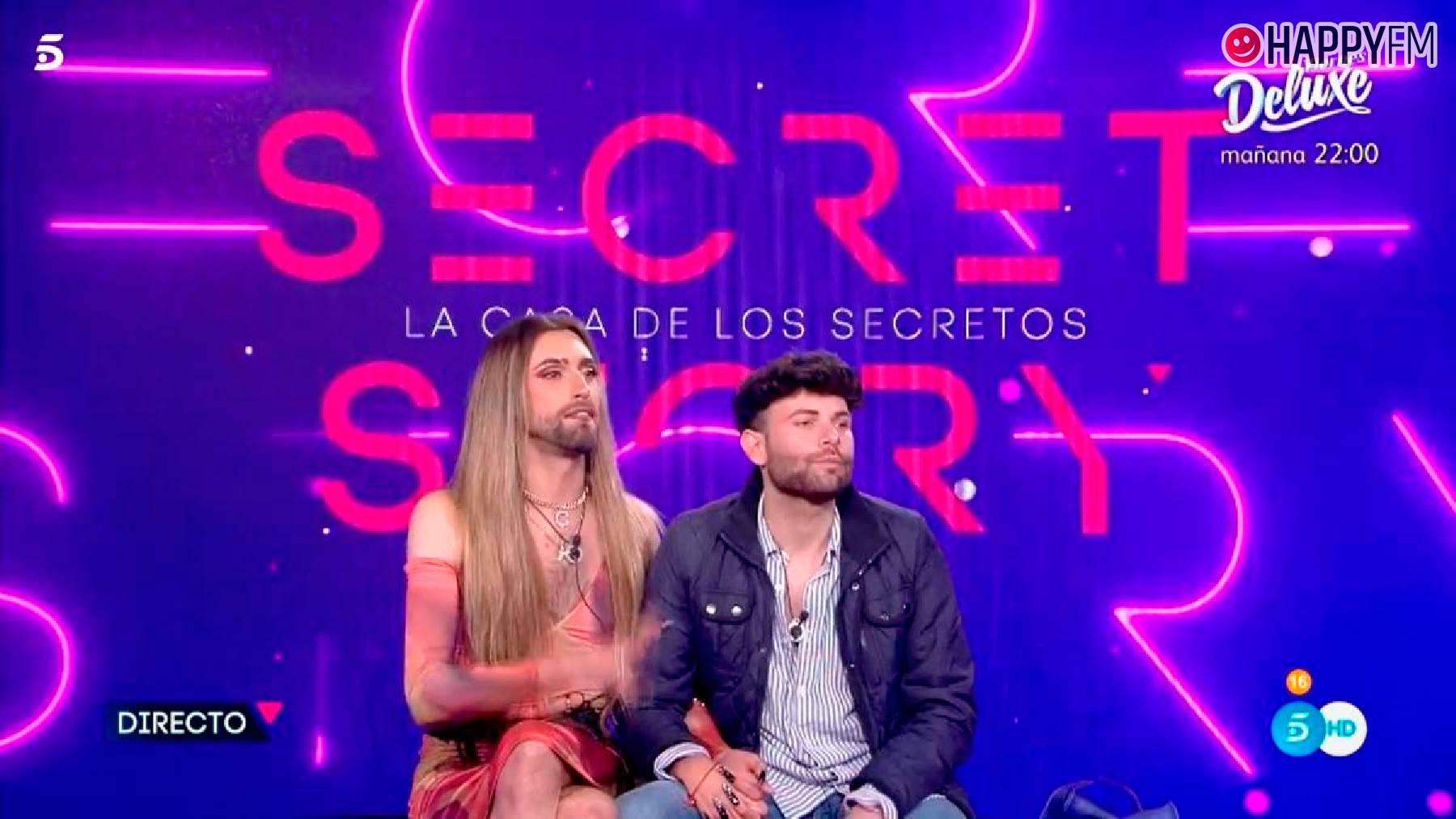 Colchero y Carlos en ‘Secret Story’.