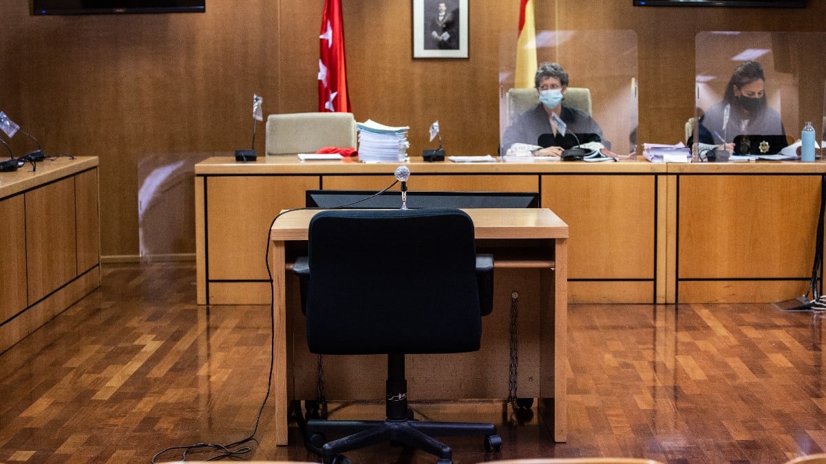 Sala de la Audiencia Provincial de Madrid.