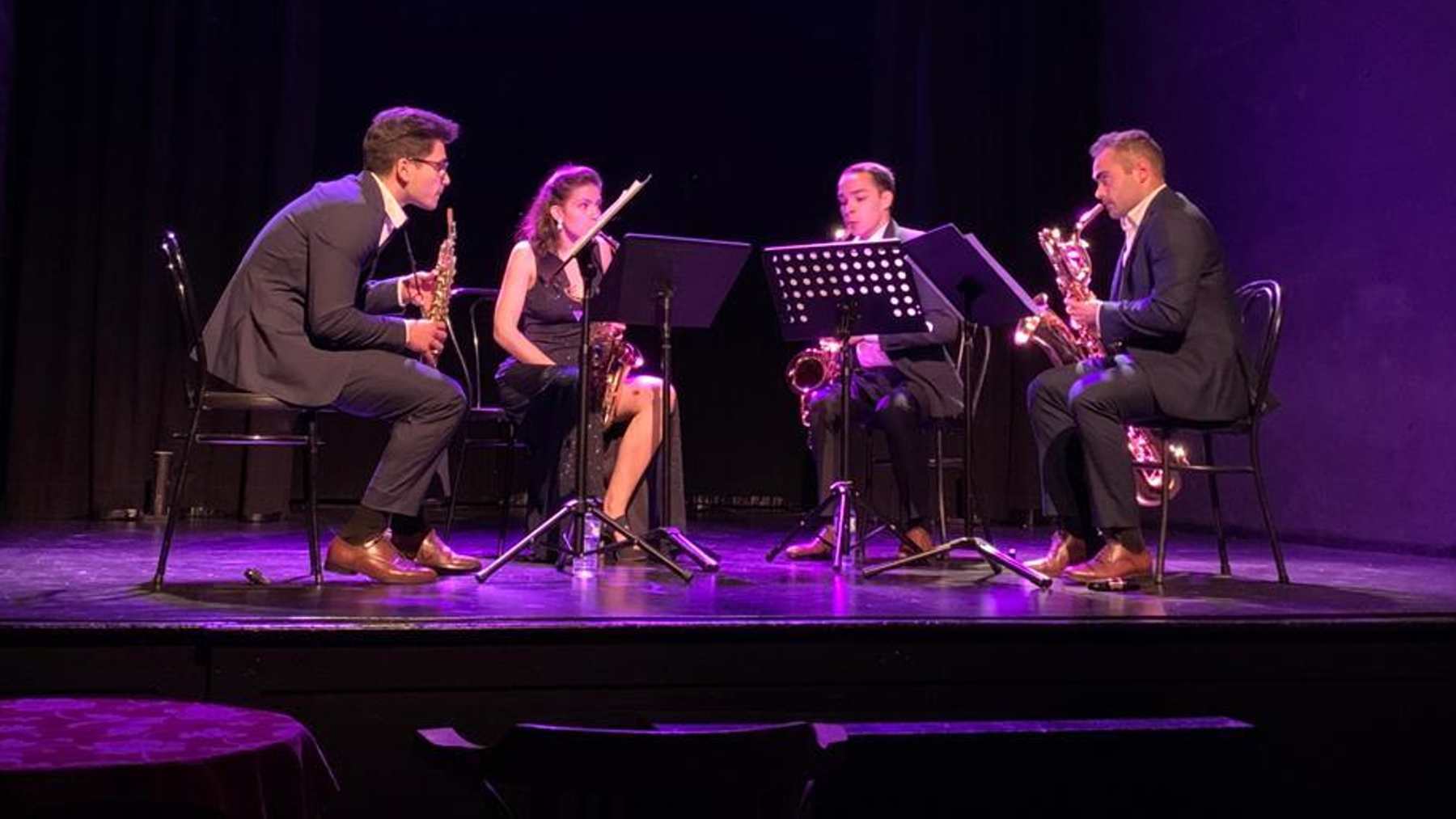 Recital que dio Lítore Quartet en el Teatre Sans el pasado 17 de marzo.