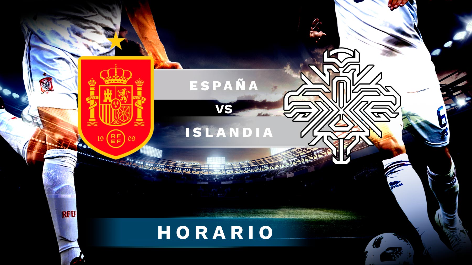 España – Islandia: hora, canal TV y dónde ver online en directo el partido de la Selección Española.