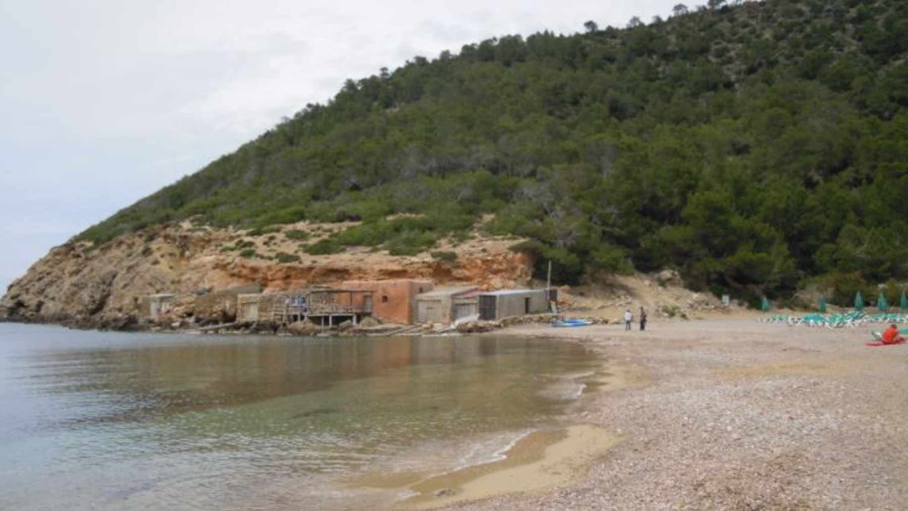Cala Benirràs, en la isla de Ibiza.