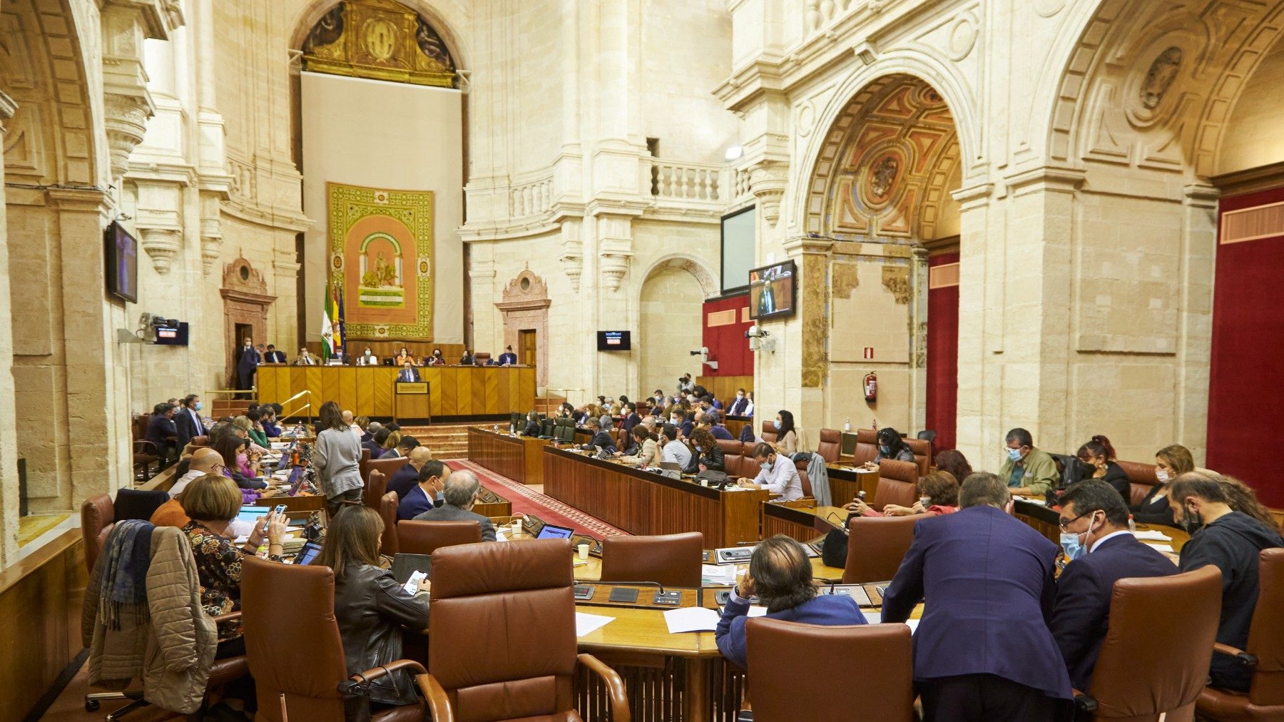 Sesión plenaria en el Parlamento de Andalucía (JOAQUÍN CORCHERO / EUROPA PRESS).