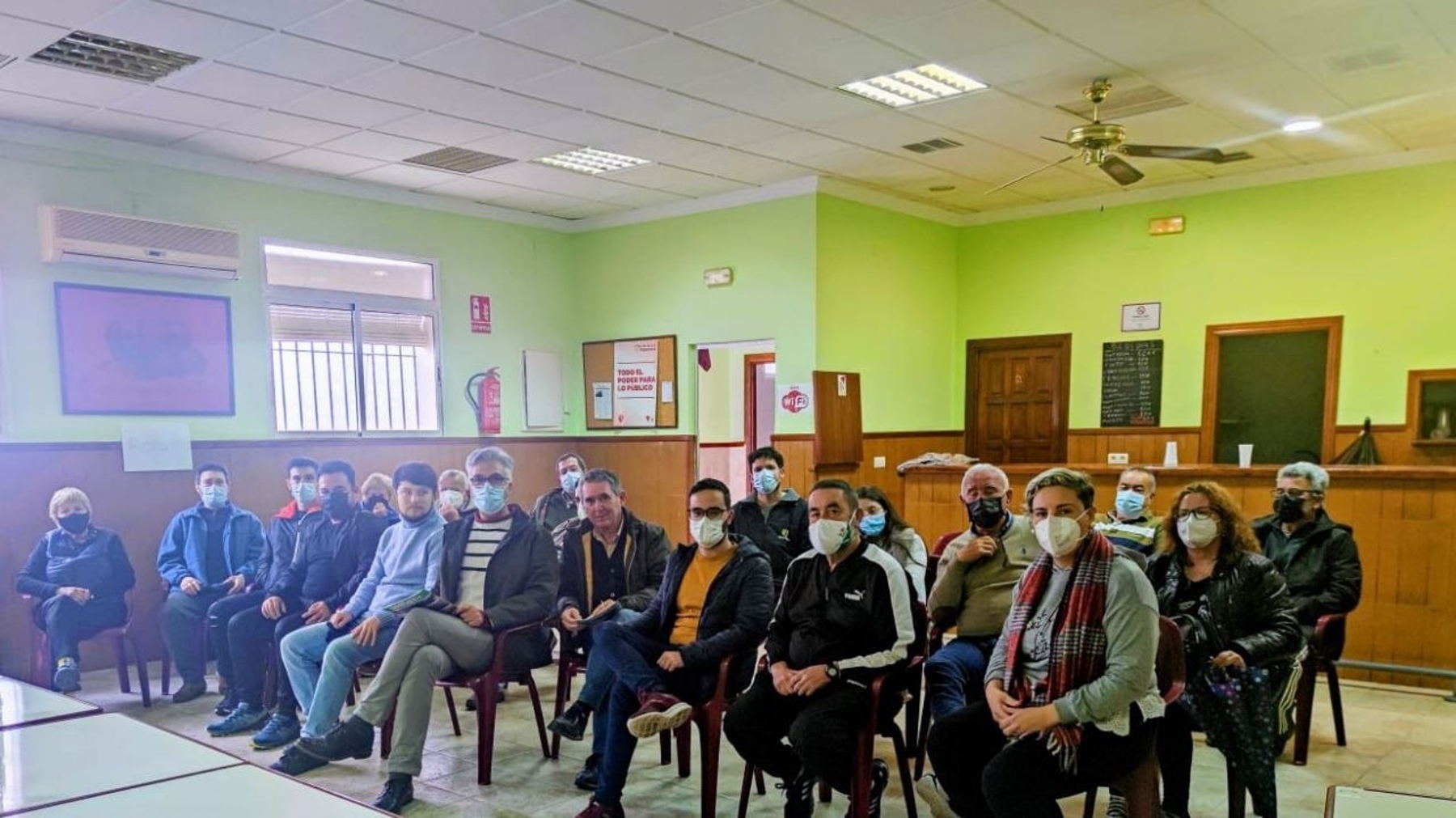 Asamblea de IU en Badolatosa (IU).