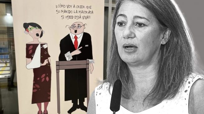 Los jueces salen en tromba contra Armengol por un cartel feminista que los tacha de machistas