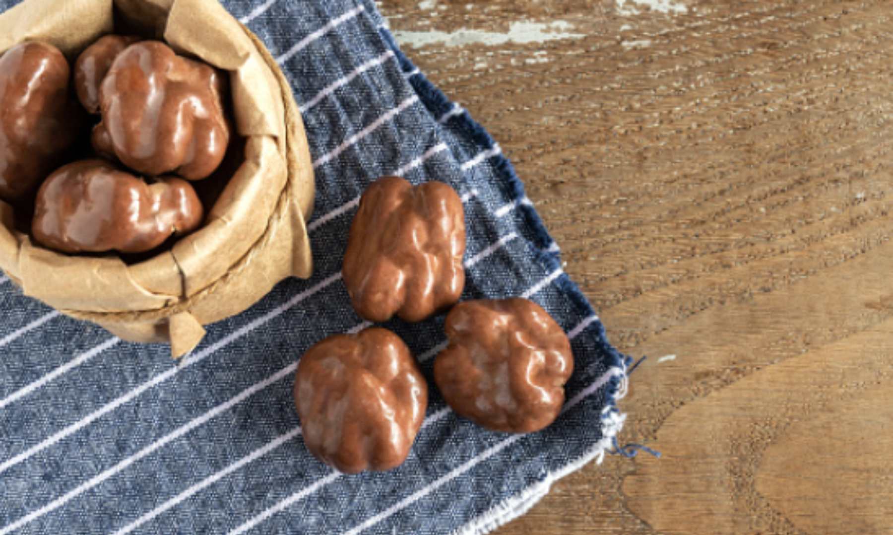 Nueces de chocolate negro: picar entre horas es posible con esta receta