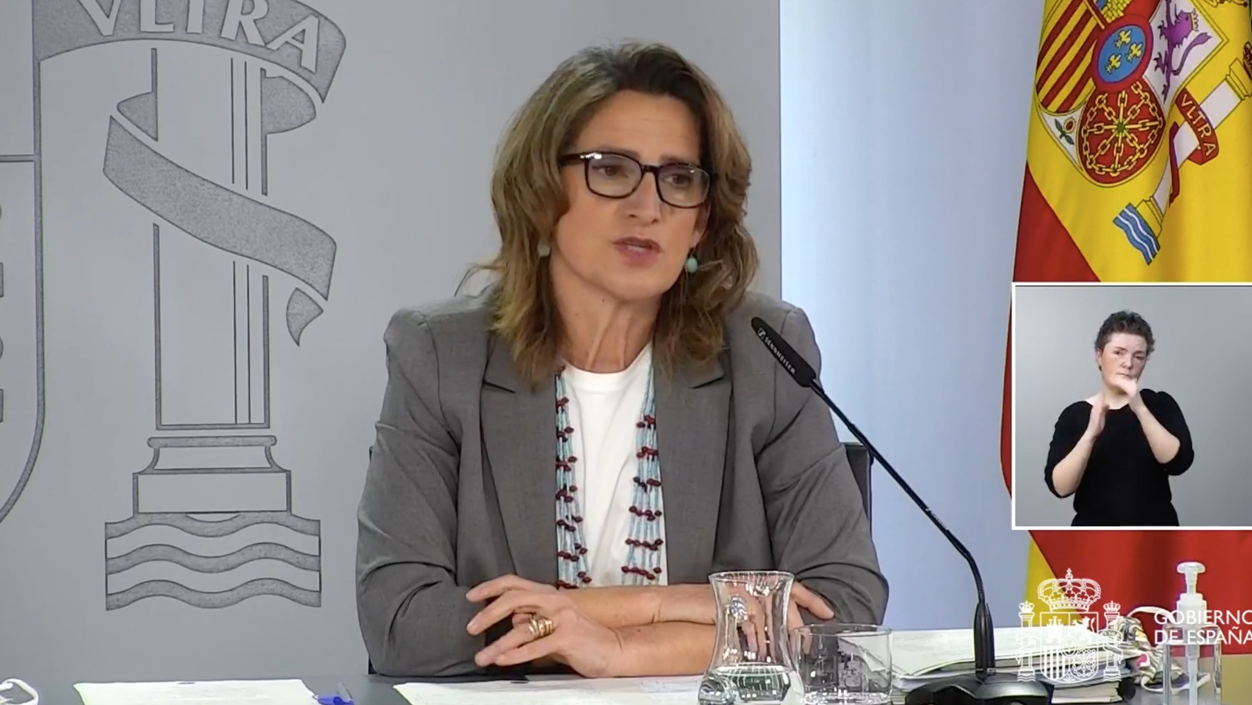 Teresa Ribera, ministra de Transición Ecológica.