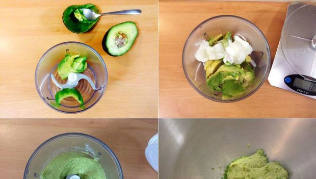 Aguacate y queso