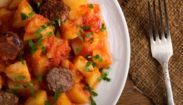 Receta de patatas