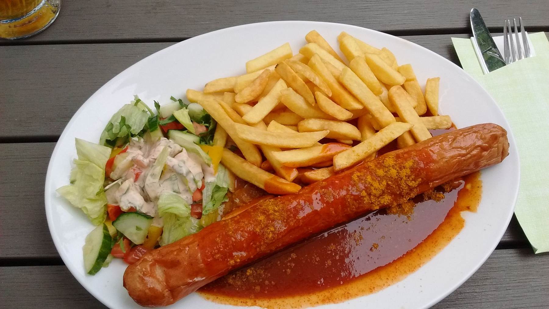Salchichas horneadas