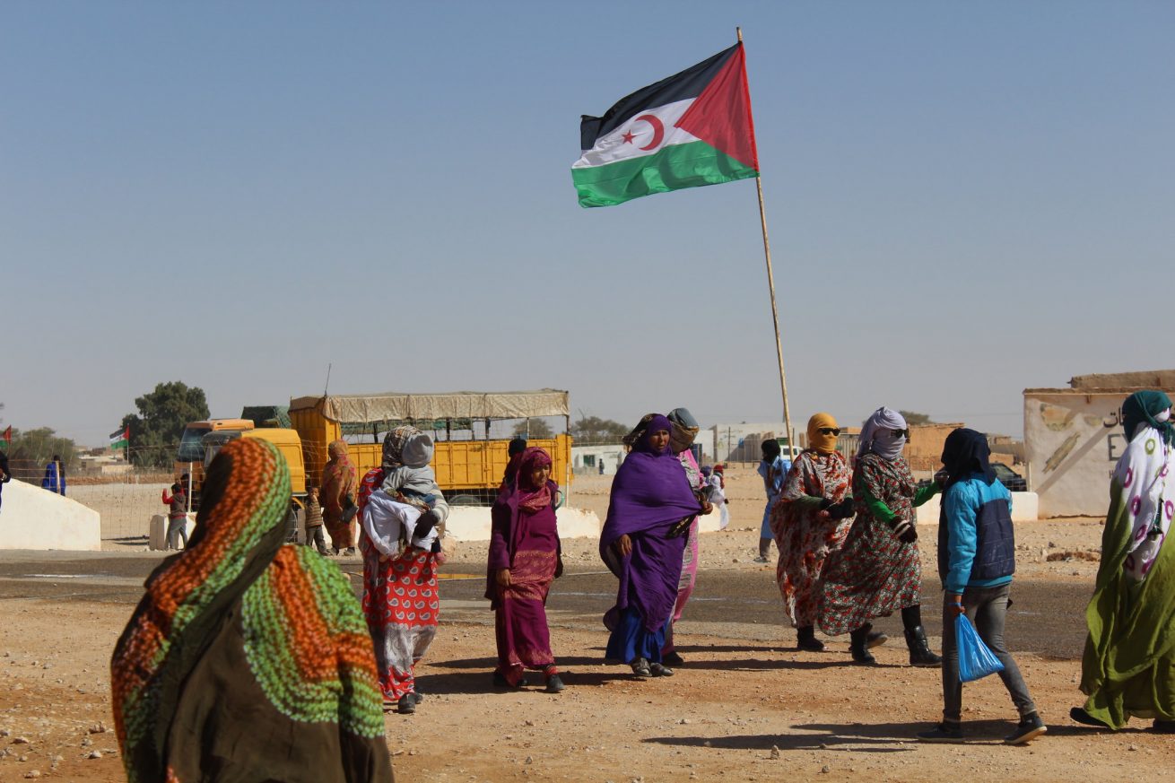 Campamento de El Aaiún Sáhara Occidental
