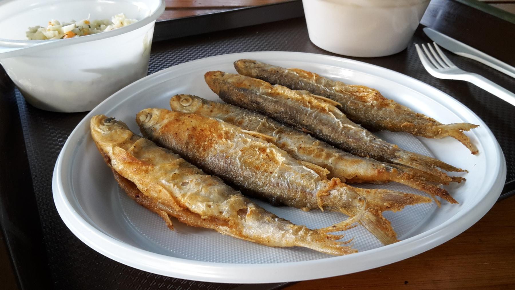 Receta de pescado frito para diabéticos, sin gluten