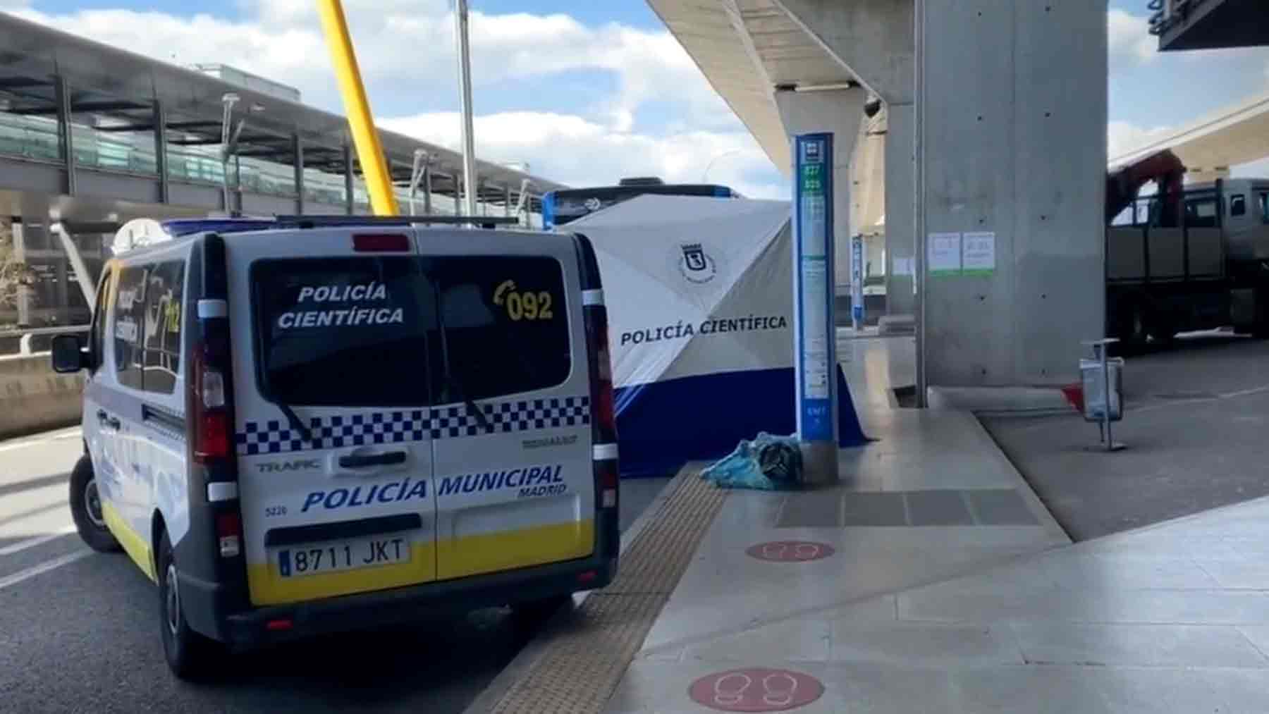 Atropello en Barajas.