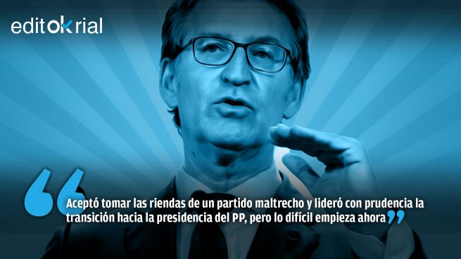 El reto de Feijóo es rescatar a España del socialcomunismo