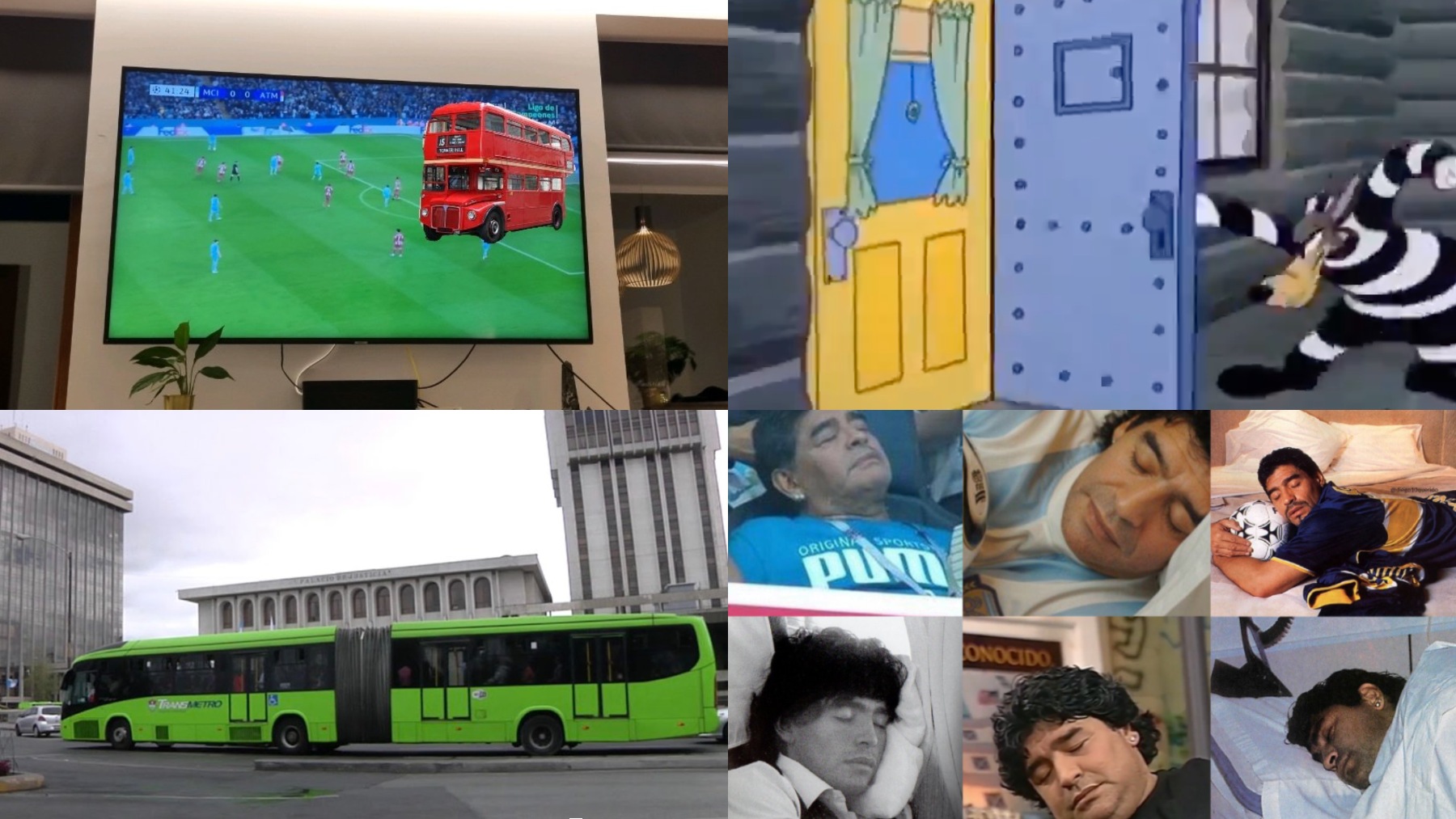 Los memes se mofan del autobús del Atlético ante el City