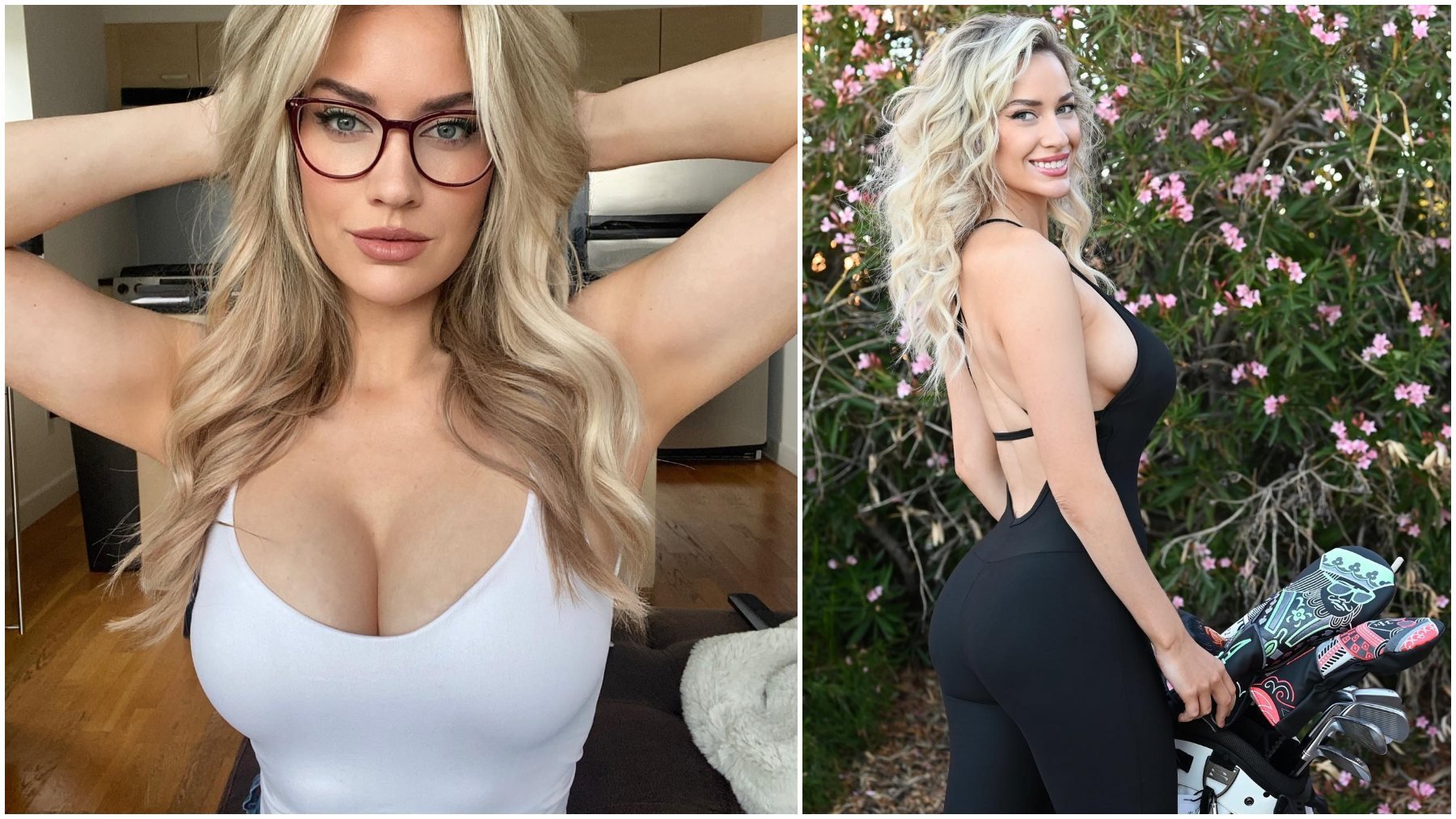 Paige Spiranac revienta las redes con un vídeo posando cubierta sólo por  pétalos de rosa