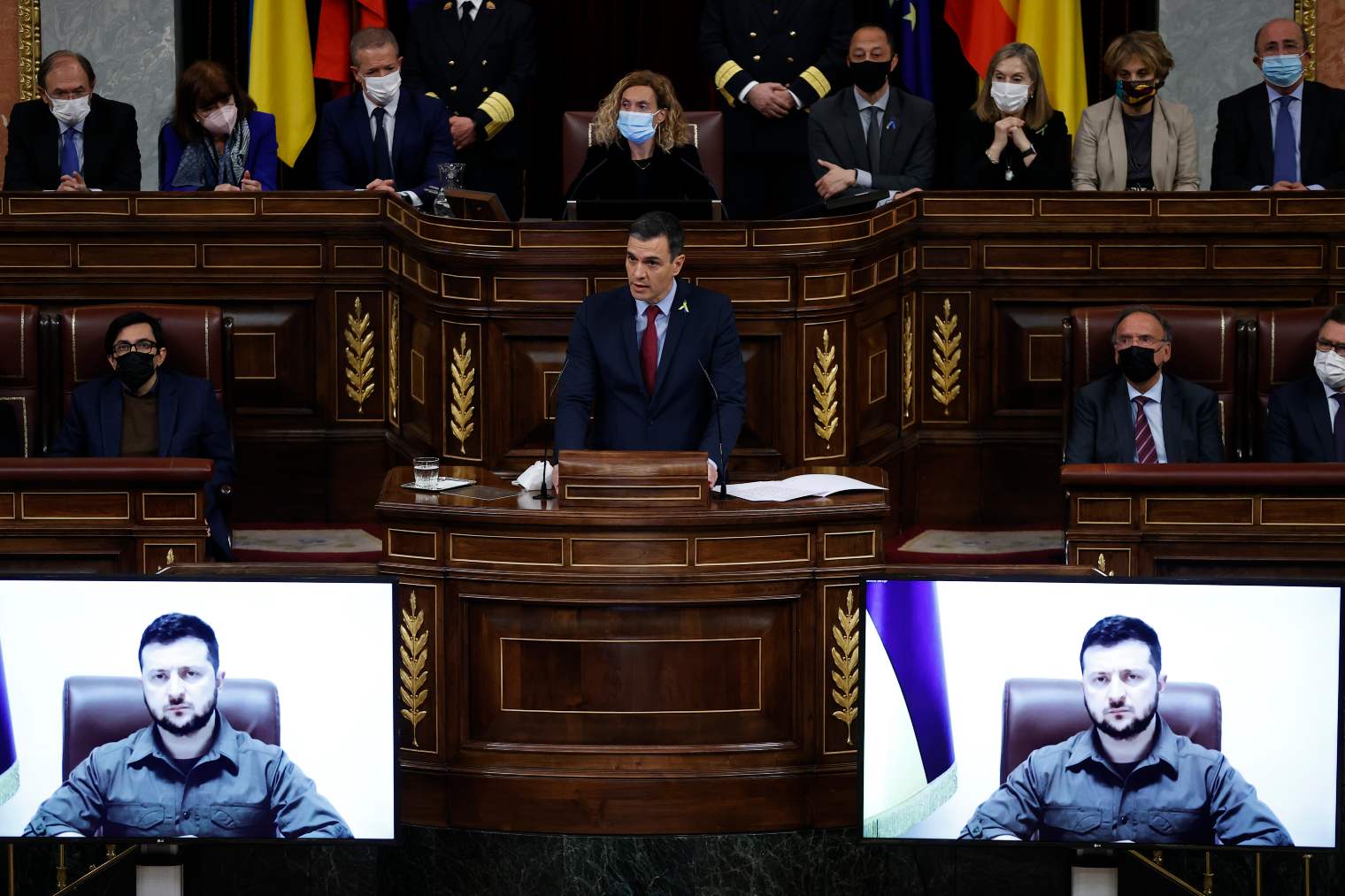 Pedro Sánchez, en el Congreso de los Diputados.