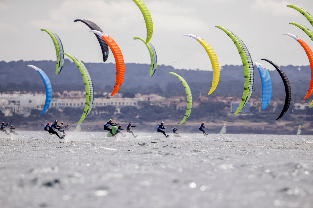 Los Formula Kite, volando sobre la bahía