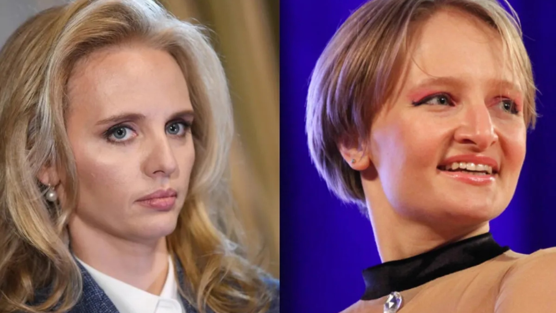 Las hijas de Putin, Mariya y Yekaterina.