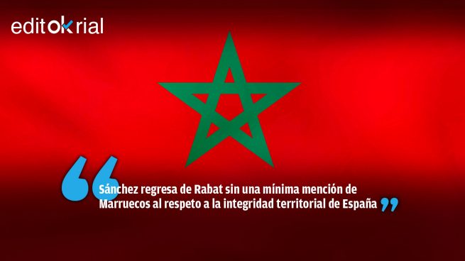 Marruecos toma a Pedro Sánchez por el pito del sereno