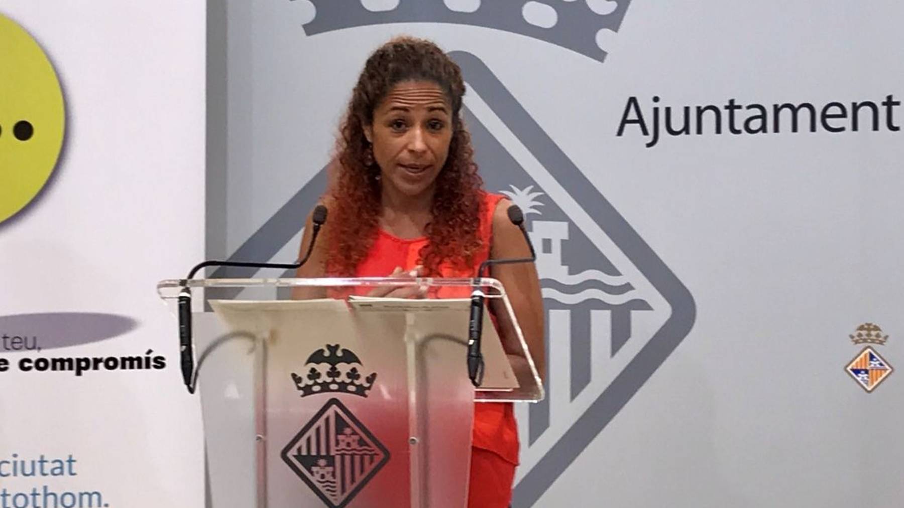 La exconcejala de Podemos en el Ayuntamiento de Palma, Aurora Jhardi.